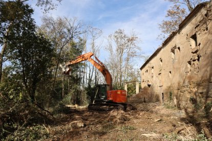 Obres Molí de Cervià.