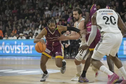 Walden, en una acció del partit davant del Madrid el curs passat.