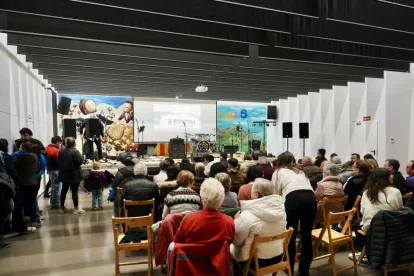 Un dels actes celebrats durant la inauguració. - A. GUIXERS
