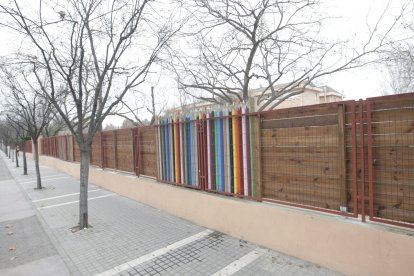 Imatge de la tanca del Pràctiques II de Lleida