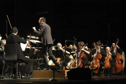 L’OJC, en directe sota la direcció de Xavier Pagès-Corella. - I. GÓMEZ