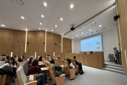 L’acte es va celebrar ahir a l’Arnau de Vilanova de Lleida. - ICS