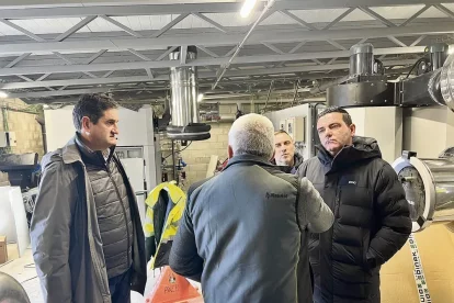 Imatge deth ‘district heating’ en foncionament. - AJUNTAMENT DE NAUT ARAN