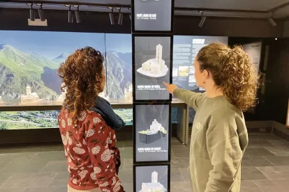 El Centre del Romànic, a Erill la Vall, ha estrenat enguany nova museografia. - CENTRE DEL ROMÀNIC DE LA VALL DE BOÍ