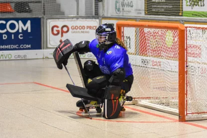 Anna Salvat porta un parell de mesos fora de les pistes per una lesió. - CLARA LIÁÑEZ