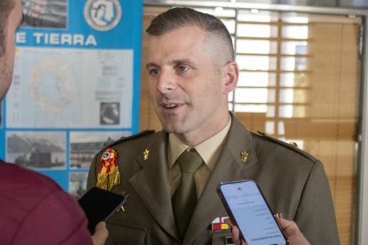 Javier Abizanda, comandant de l'Exèrcit de Terra