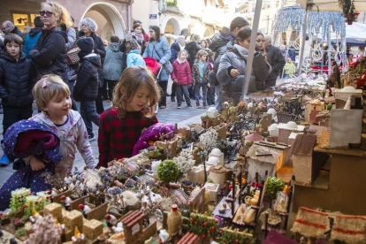 Les parades de figures per al pessebre van ser un gran atractiu per als més petits. - LAIA PEDRÓS