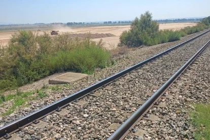 Les obres d’urbanització de la plataforma logística Ponentia continuen avançant a Tamarit de Llitera.