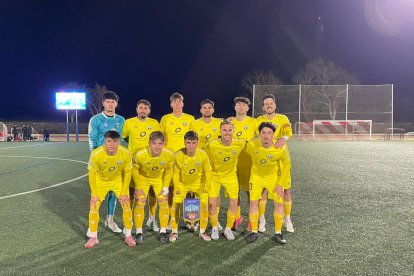 L'onze inicial del Lleida CF