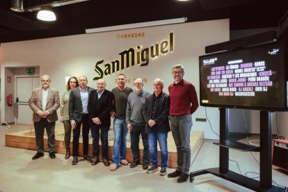 Un moment de la presentació ahir de la nova edició del Talarn Music Experience. - GEMMA MARTZ