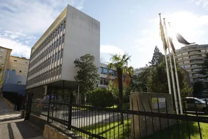 La comissaria del Cos Nacional de Policia a Lleida.