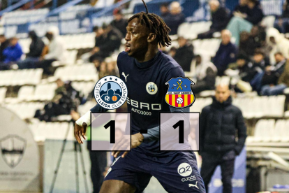 Una de les accions del partit.