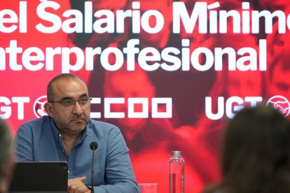 El secretari d'Acció Sindical i Transicions Estratègiques de CCOO, Javier Pacheco, en foto d'arxiu.