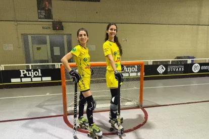 Porta quan entrenava Maria Parrot.