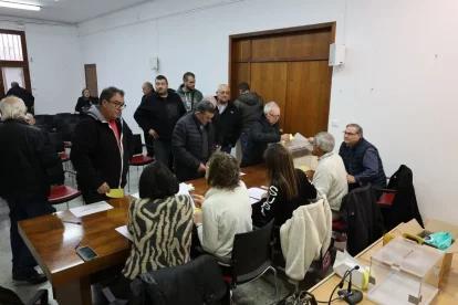 La jornada de votació a Torregrossa. - J.GÓMEZ