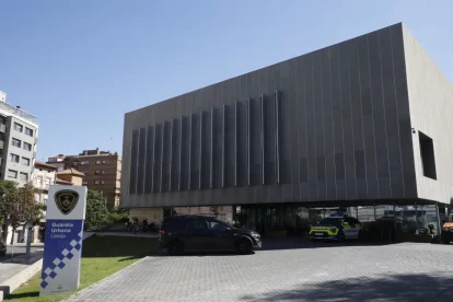Imatge d’arxiu de la comissaria de la Guàrdia Urbana de Lleida. - AMADO FORROLLA
