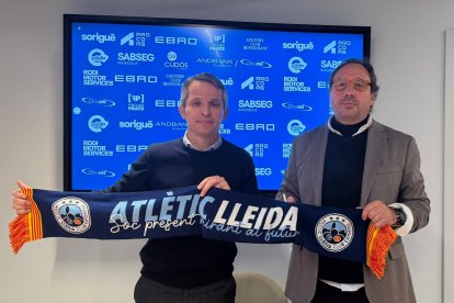 Atlètic Lleida té nou president: Xavier Bartolo relleva Josep Maria Olomí