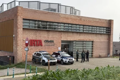 La Guàrdia Civil va escorcollar la setmana passada les instal·lacions de l’IRTA a la recerca de documentació. - ACN