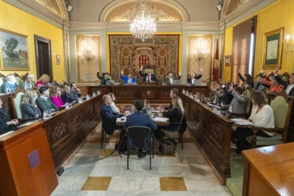 El ple de la Paeria debatrà avui els comptes per al 2026. - PAU PASCUAL PRAT