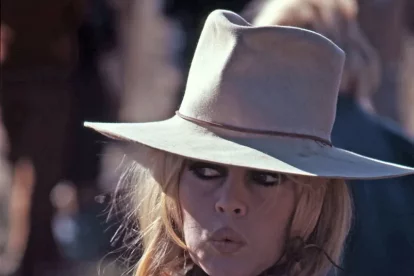 Brigitte Bardot, durant un rodatge a Almeria. - EUROPA PRESS