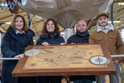 La canalla de Tàrrega, més feliç que un gínjol: La Cavalcada de Reis estrenarà una nova carrossa dedicada als gínjols