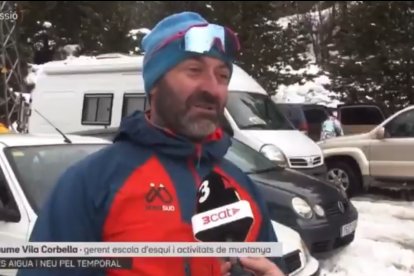 El tall de TV3 de l’any: “La gent vol tocar la neu i, a vegades, toquen els collons.”