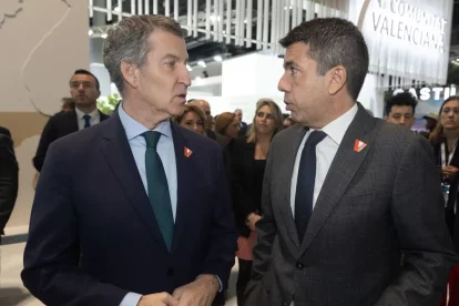 Alberto Núñez Feijóo i Carlos Mazón. - EUROPA PRESS