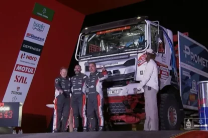 Jordi Esteve, poc abans de sortir de la pròleg.