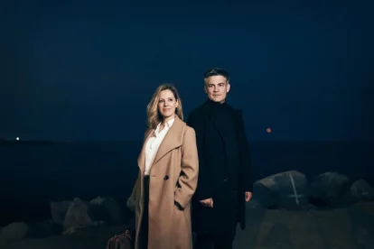 Maria Molins i Roger Coma, protagonistes de ‘Göteborg’. - TEATRE FOMENT