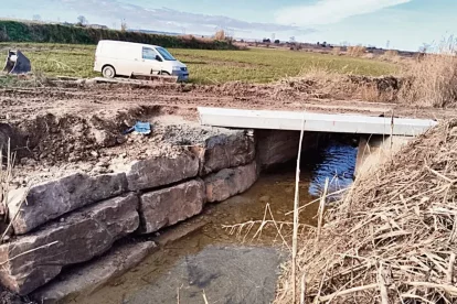 Un dels ponts que s’han ampliat al terme municipal. - AJUNTAMENT DE VILANOVA DE LA BARCA