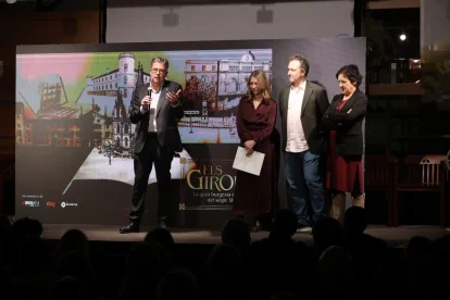 Joan Talarn, Mireia González, Raimon Masllorens (Brutal Media) i Joana Vallès (La Xarxa). - J.GÓMEZ