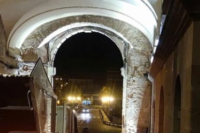 Un operari del servei de porta a porta a Solsona. - AJUNTAMENT DE SOLSONA