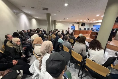 Imatge ahir de la celebració del judici laboral. - A. GUERRERO