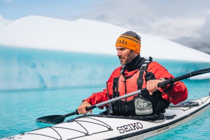 Imatge de Saúl Craviotto a 'La ruta del primer kayak'.