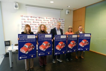 L'acte de presentació de la 29 edició del saló Lleida Ocasió.