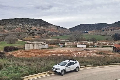 Imatge de la planta potabilitzadora i els dipòsits. - AJUNTAMENT D’ARTESA DE SEGRE