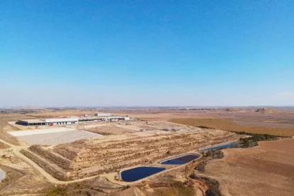 Les instal·lacions de l’abocador del Segrià, ubicades al municipi de Montoliu de Lleida. - A. L.
