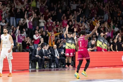 Gerard Encuentra confia en l’empenta del Barris Nord per tombar demà el Manresa. - JAVI ENJUANES