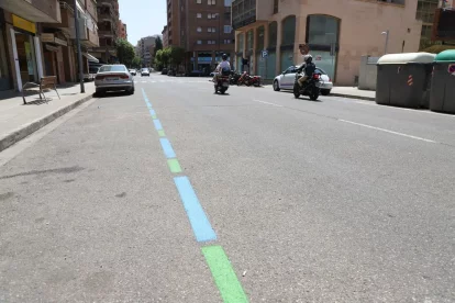 Una de les noves zones verdes habilitades l’any passat. - SEGRE