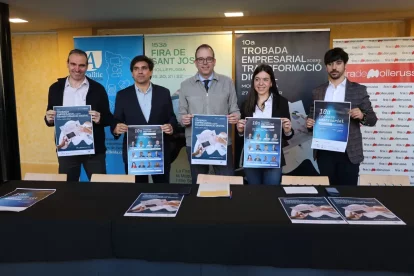 La presentació de les jornades a L’Amistat. - J. GÓMEZ