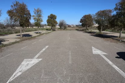 El carrer Francesc Bordalba i Montardit actualment està inacabat. - AMADO FORROLLA