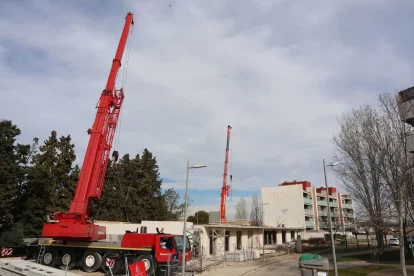 Avancen les obres per aixecar 25 pisos cooperatius a Joc de la Bola - AMADO FORROLLA