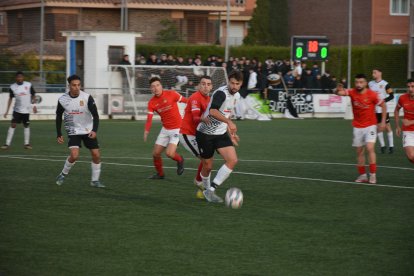 Imagen de un partido del Borges en casa esta temporada.