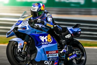 Àlex Márquez, ahir durant al primera jornada a Tailàndia. - MOTOGP