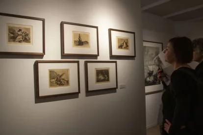 L’exposició al Petit Espai de l’Espai Guinovart es pot visitar fins al 7 de juny. - LAIA PEDRÓS