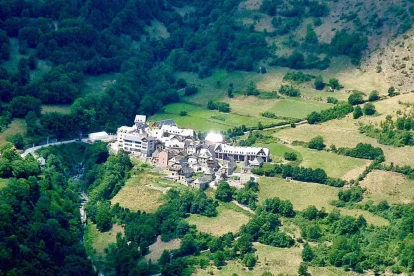 Era licitacion garantirà aigua en nuclèu de Casau, ena imatge.