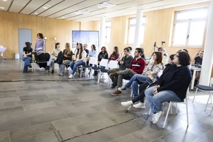 Ahir es va celebrar a Lleida una jornada centrada a analitzar desigualtats de gènere en la tecnologia. - INGRID SEGURA