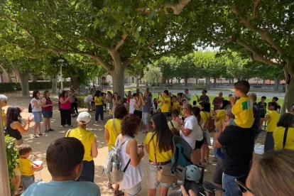 Els nens van elaborar un mural amb les seues exigències de millora. - AFALARABASSA