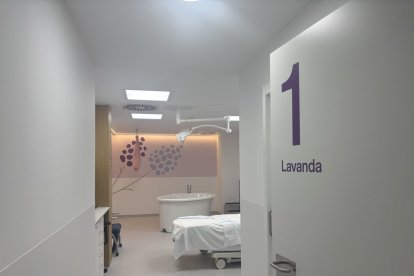 La primera sala es diu Lavanda i és l’única que disposa de banyera.