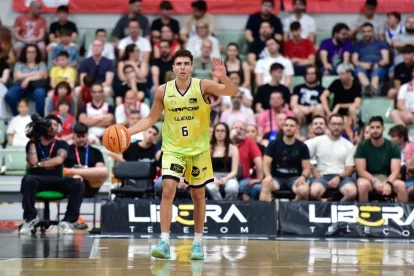 Dani Garcia, en el seu últim partit amb l’Hiopos a Múrcia. - ACB PHOTO